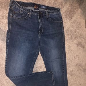 Rock & republic straight blue jeans size 38